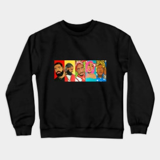 Black Music Crewneck Sweatshirt